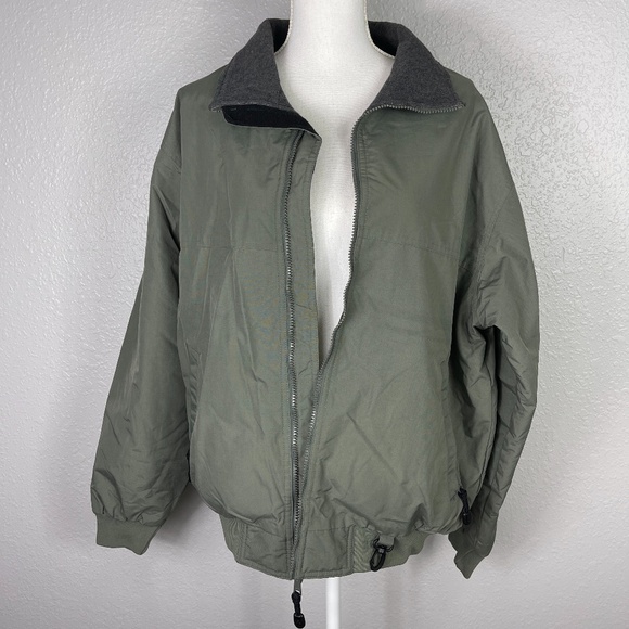 Olive Green Buckhorn white Sierra Jacket